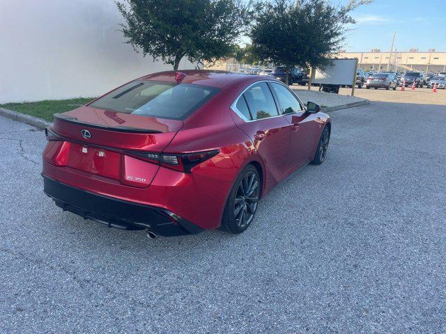 used 2023 Lexus IS 350 car, priced at $44,697