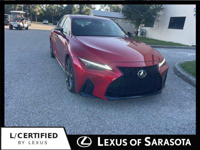 used 2023 Lexus IS 350 car, priced at $44,697