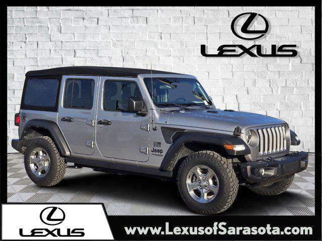 used 2021 Jeep Wrangler Unlimited car, priced at $30,998