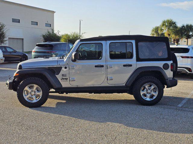 used 2021 Jeep Wrangler Unlimited car, priced at $30,998