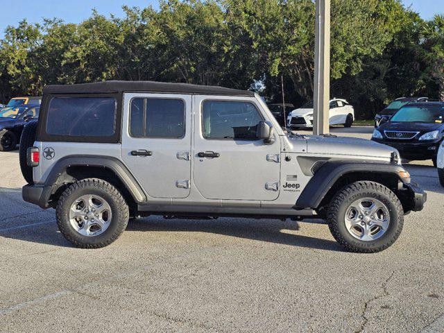 used 2021 Jeep Wrangler Unlimited car, priced at $30,998