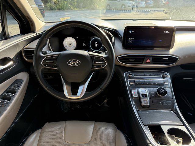 used 2021 Hyundai Santa Fe car, priced at $19,994