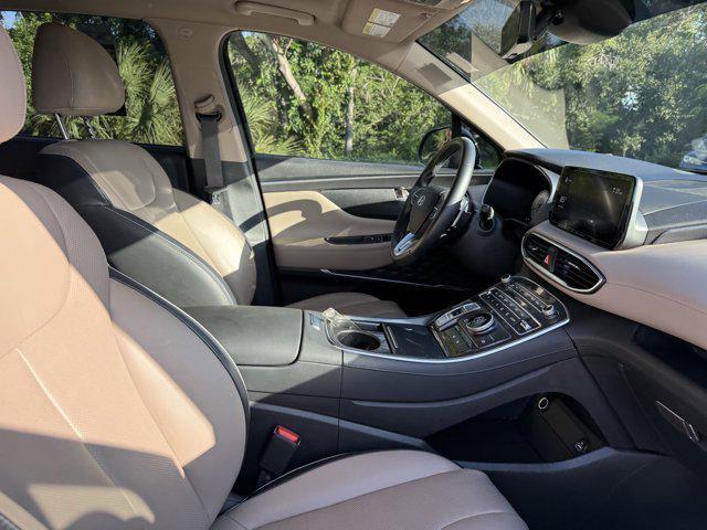 used 2021 Hyundai Santa Fe car, priced at $19,994