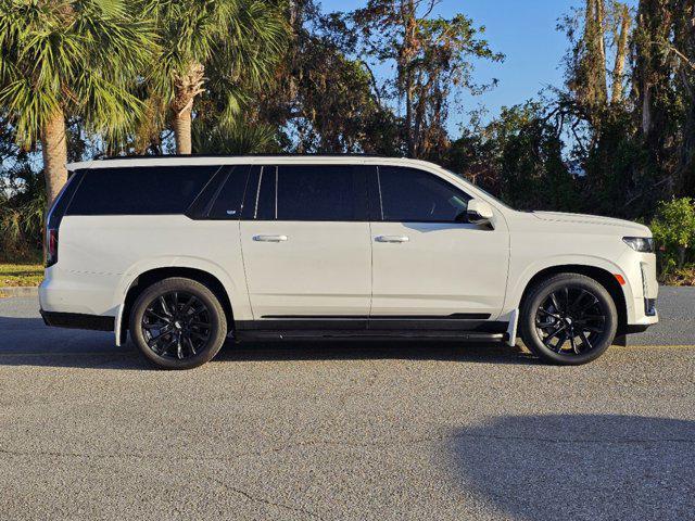 used 2022 Cadillac Escalade ESV car, priced at $82,448