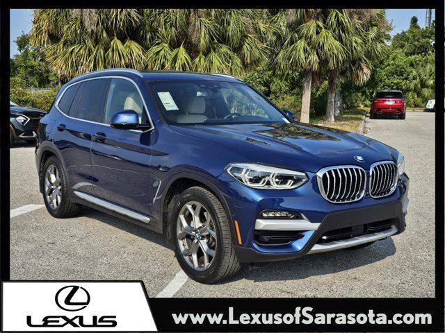 used 2021 BMW X3 car, priced at $33,371
