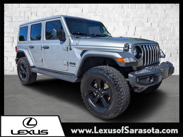 used 2021 Jeep Wrangler Unlimited car, priced at $31,198