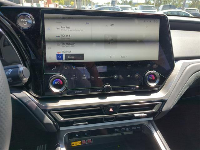 new 2026 Lexus TX 500h car, priced at $75,057