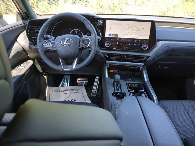 new 2025 Lexus TX 500h car, priced at $71,960