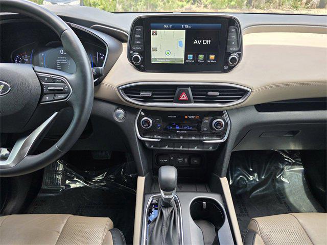used 2019 Hyundai Santa Fe car, priced at $18,999
