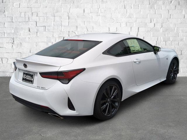 new 2025 Lexus RC 350 car, priced at $57,127