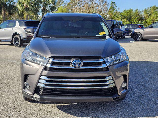 used 2019 Toyota Highlander Hybrid car, priced at $35,265