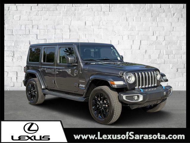 used 2022 Jeep Wrangler Unlimited 4xe car, priced at $32,448