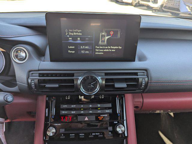 new 2025 Lexus IS 350 car, priced at $46,576