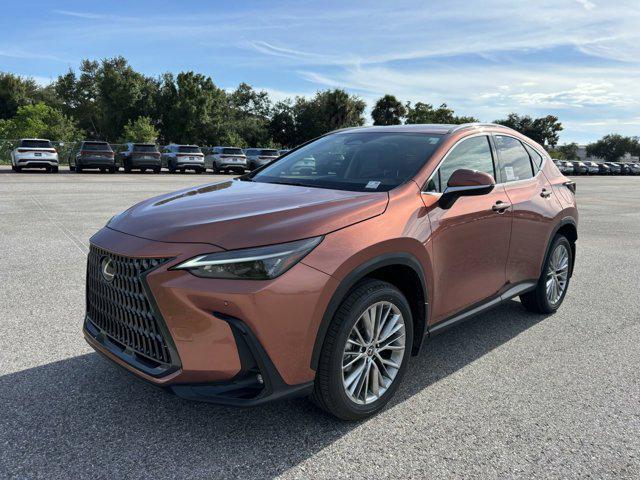 new 2025 Lexus NX 350h car, priced at $50,462