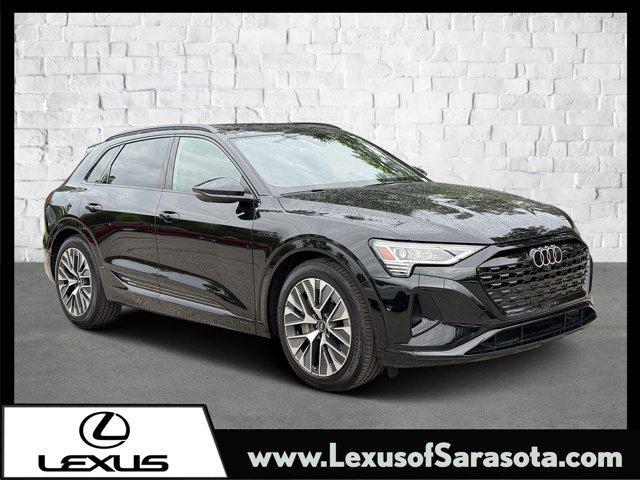 used 2024 Audi Q8 e-tron car, priced at $40,999