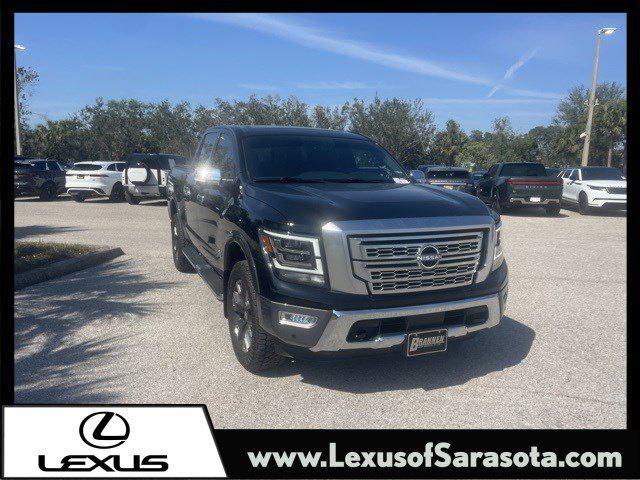 used 2024 Nissan Titan car, priced at $51,402