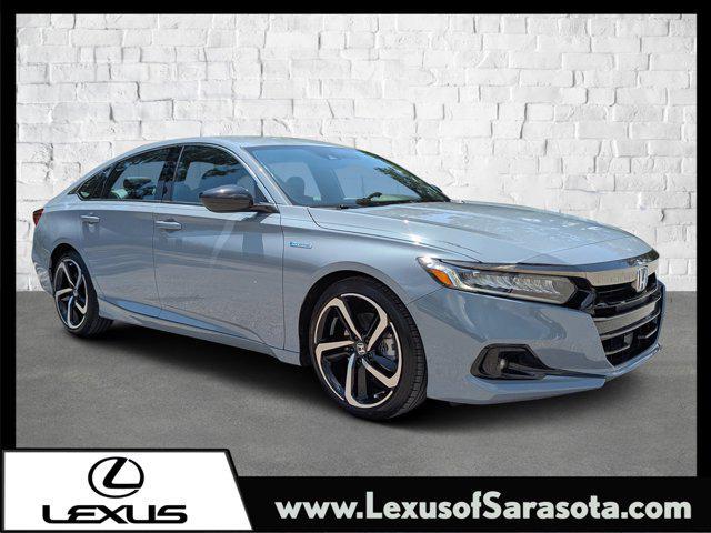 used 2022 Honda Accord Hybrid car, priced at $23,950