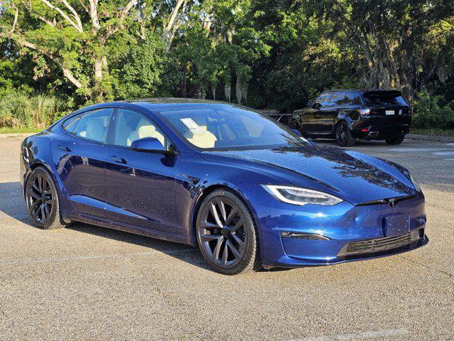 used 2021 Tesla Model S car, priced at $61,788