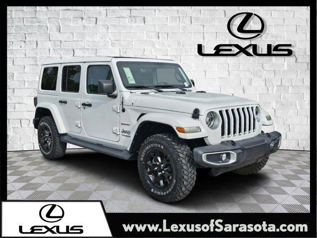used 2021 Jeep Wrangler Unlimited car, priced at $37,498