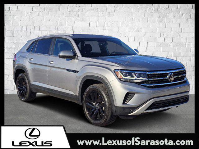 used 2021 Volkswagen Atlas Cross Sport car, priced at $24,999