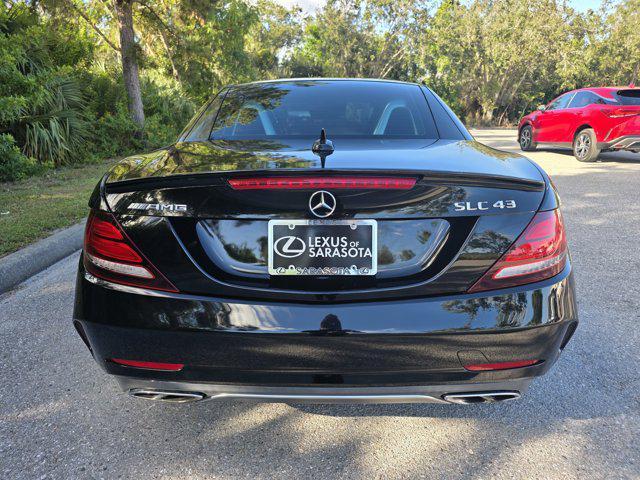 used 2017 Mercedes-Benz AMG SLC 43 car, priced at $31,991