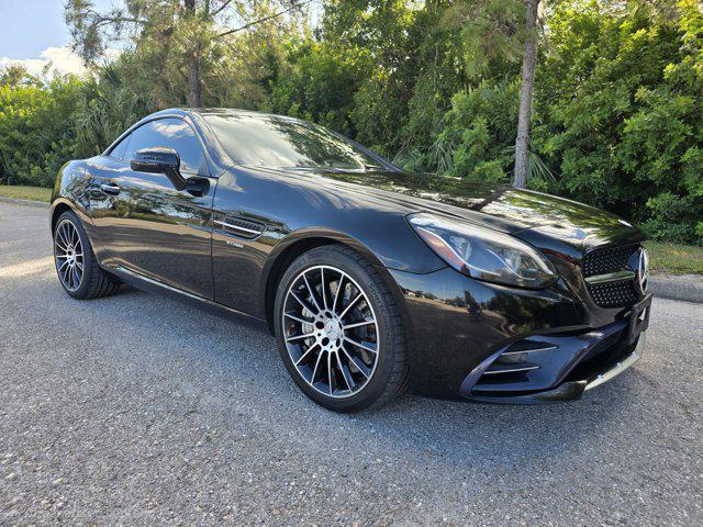 used 2017 Mercedes-Benz AMG SLC 43 car, priced at $31,991