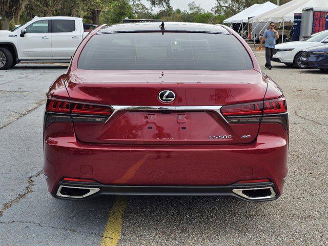 used 2021 Lexus LS 500 car, priced at $62,999