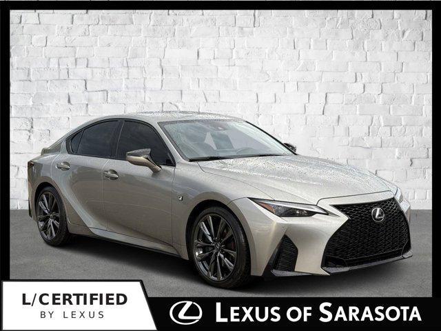 used 2021 Lexus IS 350 car, priced at $37,153