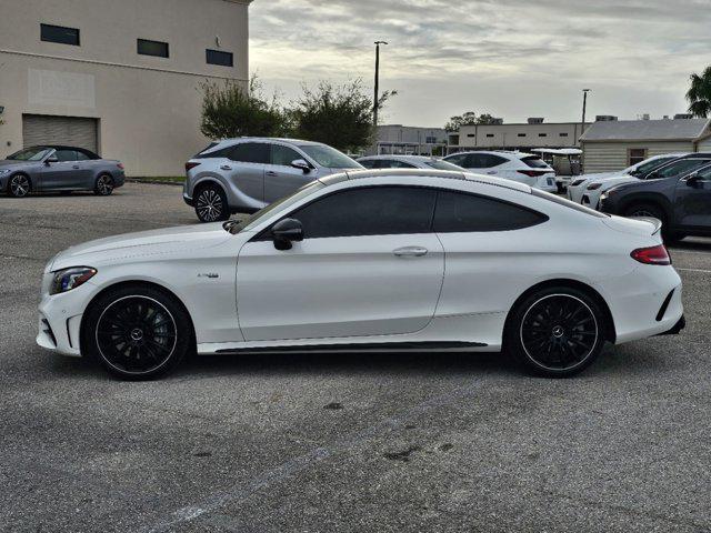 used 2023 Mercedes-Benz AMG C 43 car, priced at $53,887