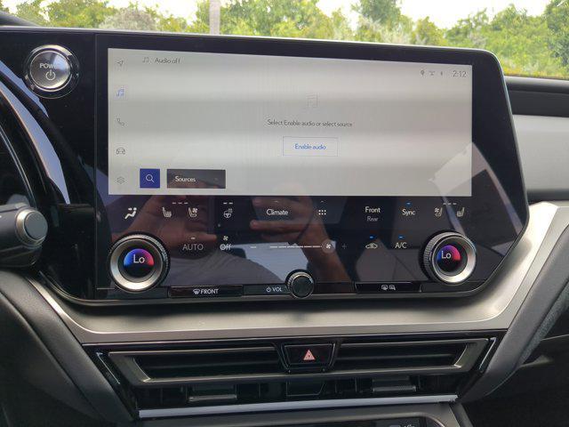 new 2025 Lexus TX 500h car, priced at $70,654