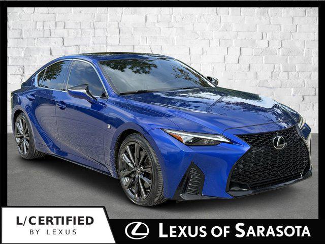 used 2022 Lexus IS 350 car, priced at $40,448