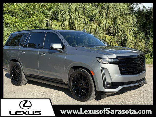 used 2023 Cadillac Escalade car, priced at $74,448