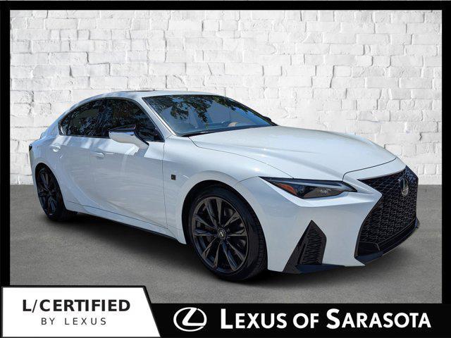 used 2025 Lexus IS 350 car, priced at $47,388