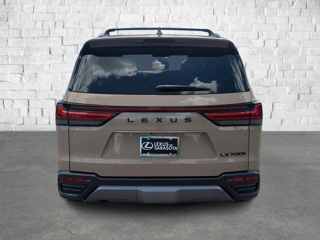 new 2025 Lexus LX 700h car, priced at $113,721