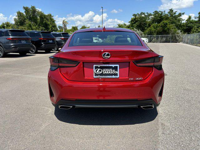 new 2024 Lexus RC 300 car, priced at $47,958