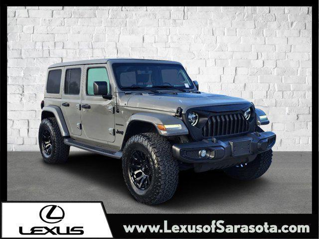 used 2021 Jeep Wrangler Unlimited 4xe car, priced at $32,406