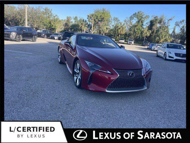 used 2021 Lexus LC 500 car, priced at $82,606