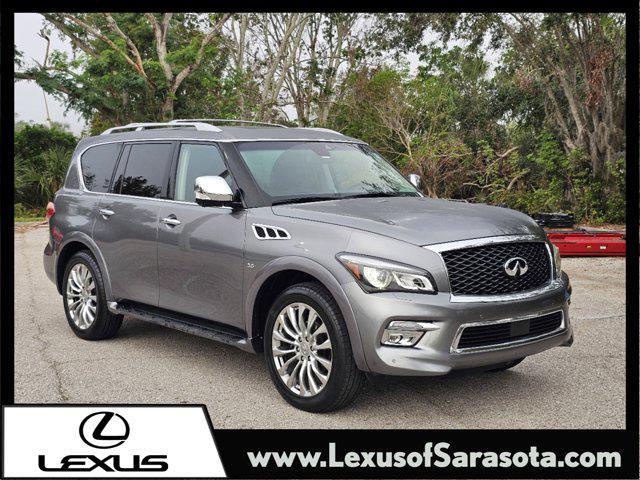 used 2017 INFINITI QX80 car, priced at $23,425