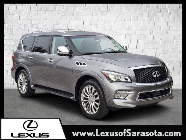 used 2017 INFINITI QX80 car, priced at $21,998