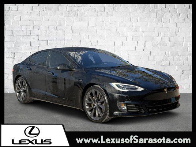 used 2021 Tesla Model S car, priced at $39,427