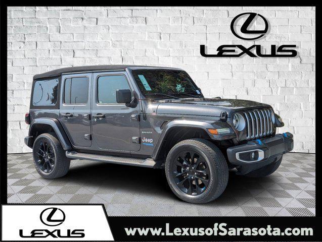 used 2022 Jeep Wrangler Unlimited car, priced at $37,488