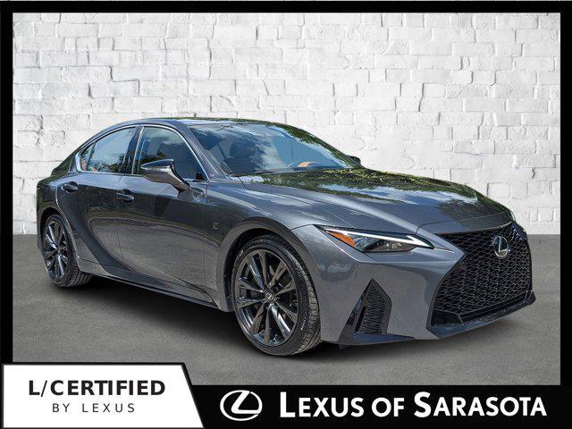 used 2024 Lexus IS 350 car, priced at $46,640