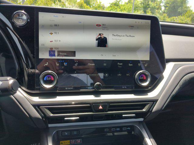 new 2025 Lexus TX 500h car, priced at $72,654