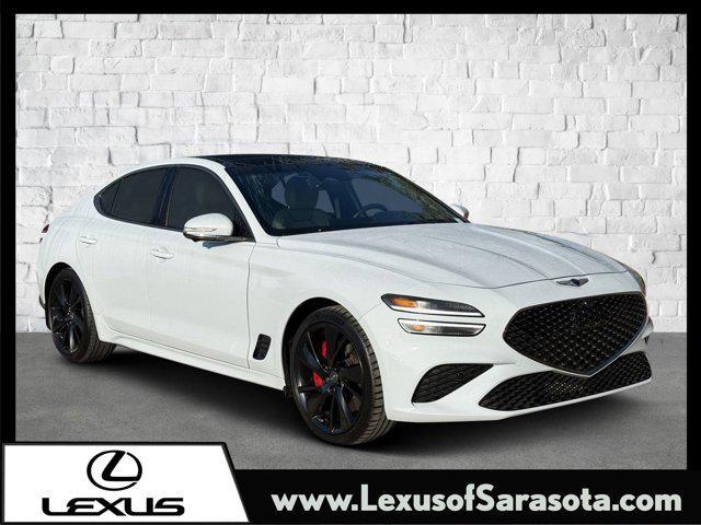 used 2022 Genesis G70 car, priced at $30,998