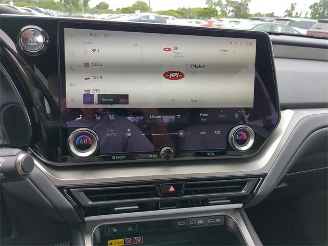 new 2025 Lexus TX 350 car, priced at $61,713