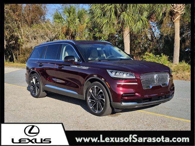 used 2022 Lincoln Aviator car, priced at $43,598