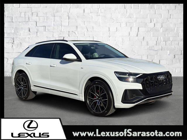 used 2020 Audi Q8 car, priced at $35,441