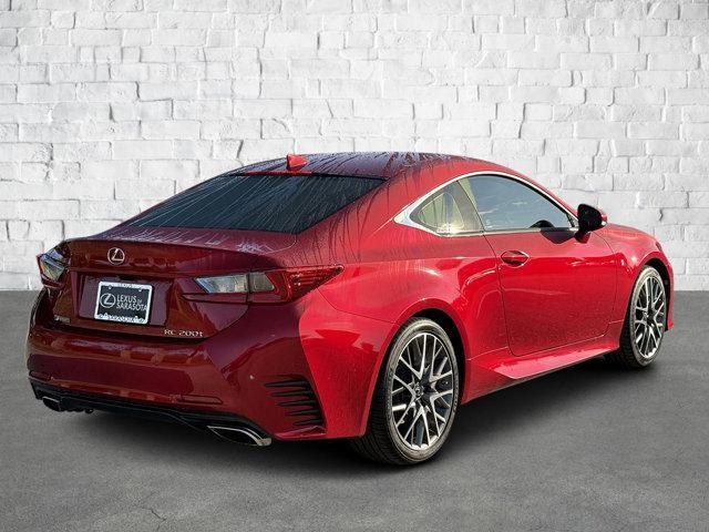 used 2017 Lexus RC 200t car, priced at $21,444