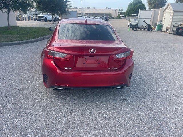 used 2017 Lexus RC 200t car, priced at $22,758