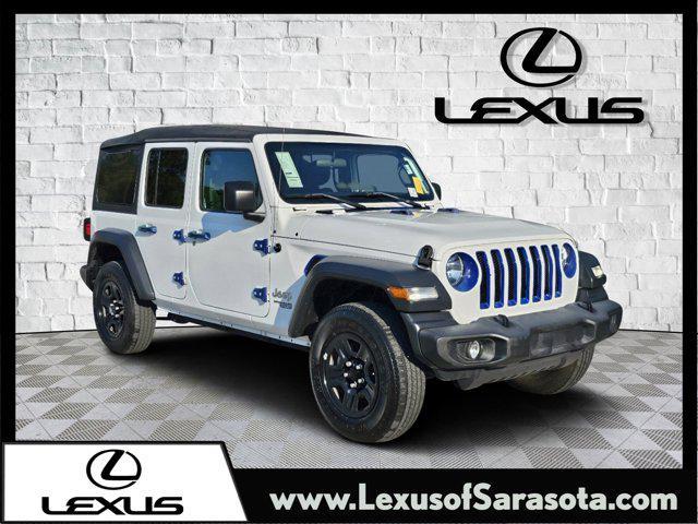 used 2019 Jeep Wrangler Unlimited car, priced at $24,887